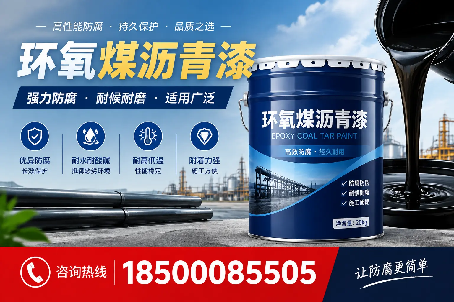 环氧煤沥青漆在不同气候条件下的表现分析，栖霞适用性